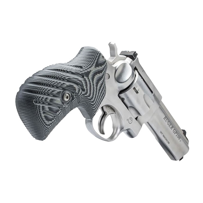 VZ Grips Gp100 Twister G-10 Black Gray Ruger Gp100