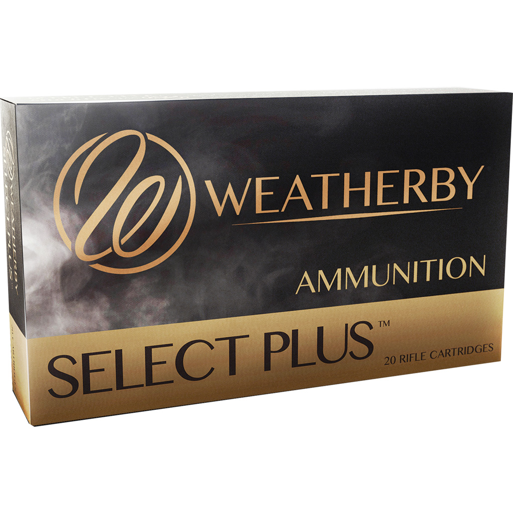 Weatherby Select Plus 257 Weatherby Magnum Nosler Ballistic Tip 115 Grain 20 Rounds