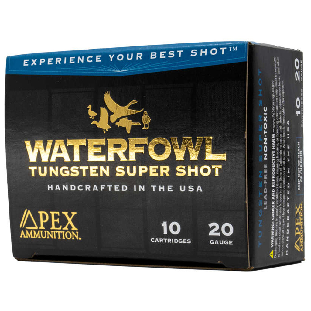 Apex TSS Z-Series Waterfowl Shotgun Ammo 20 ga. 3/4oz 3 in. #9 Waterfowl 10 rd