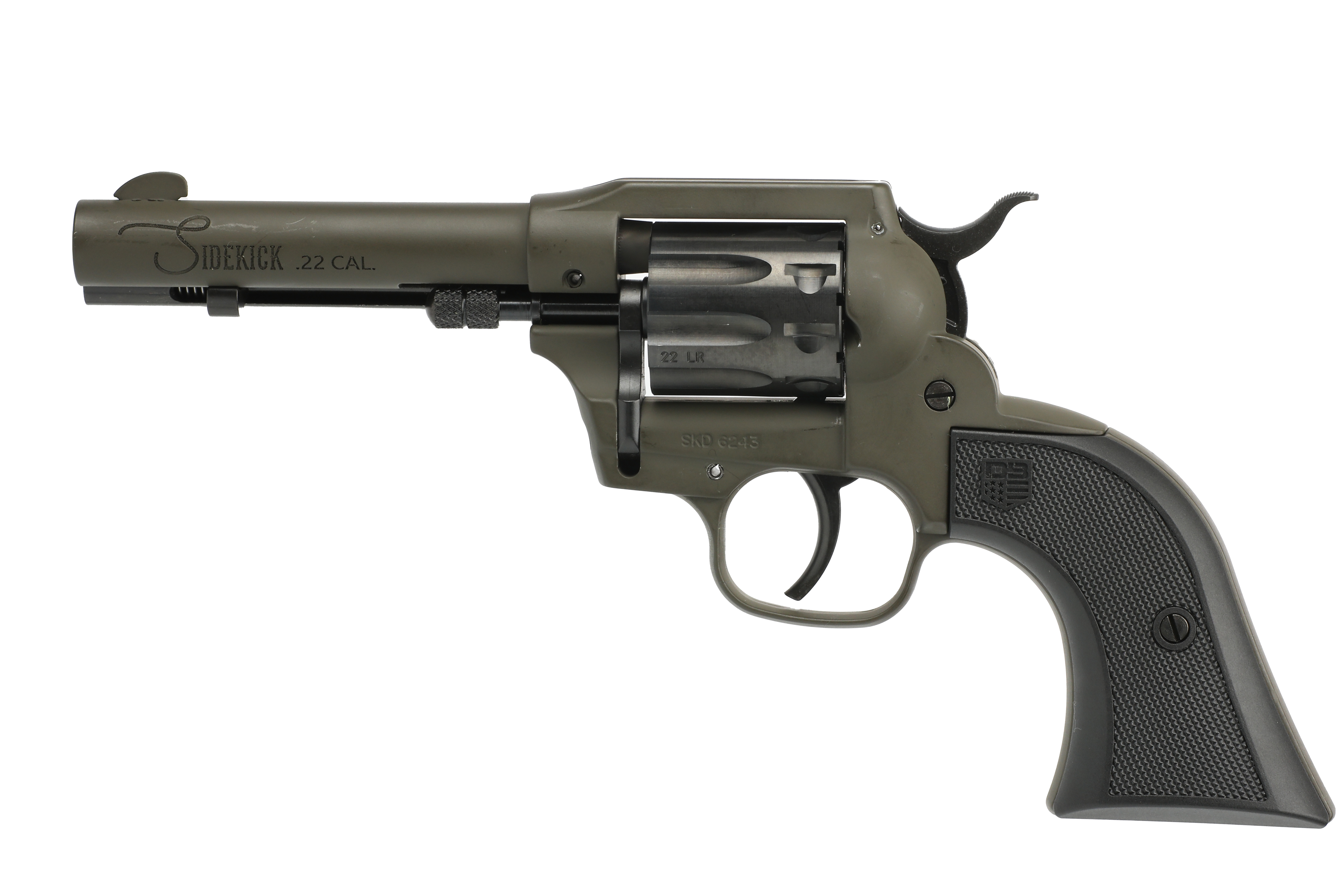 Diamondback Sidekick 22LR 22Mag 4.5in 9-Round ODG Cerakote Revolver