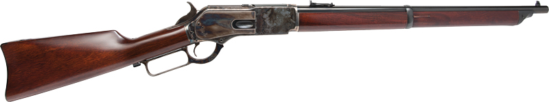 Cimarron Firearms Cimarron 1876 Crossfire 45-60 Winchester 22 inch 8 round Case Hardened Blued Walnut Stock