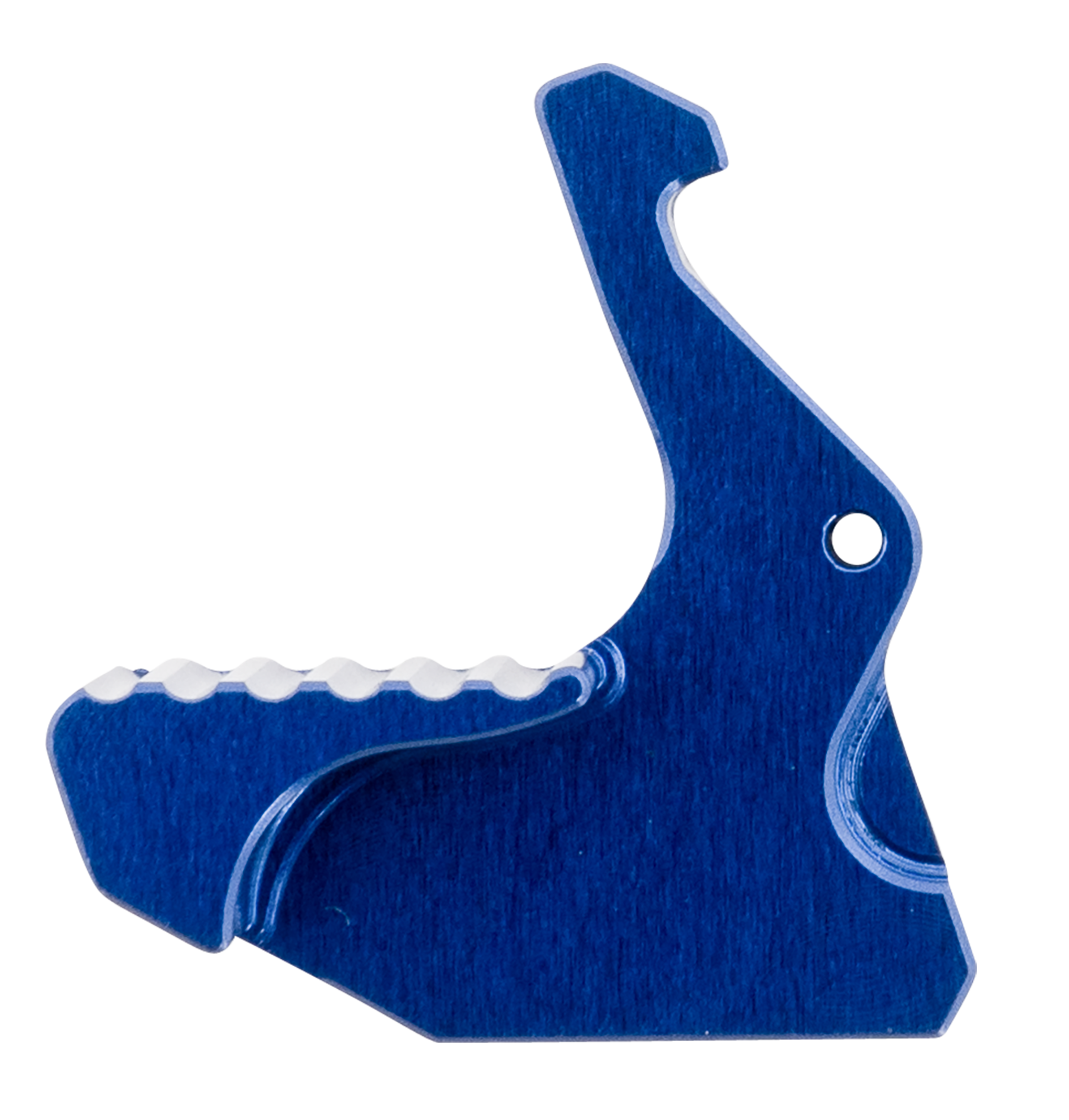 Rise Armament RA212GIBLU Patriot Blue Aluminum Extended Charging Handle Latch for Mil-Spec AR