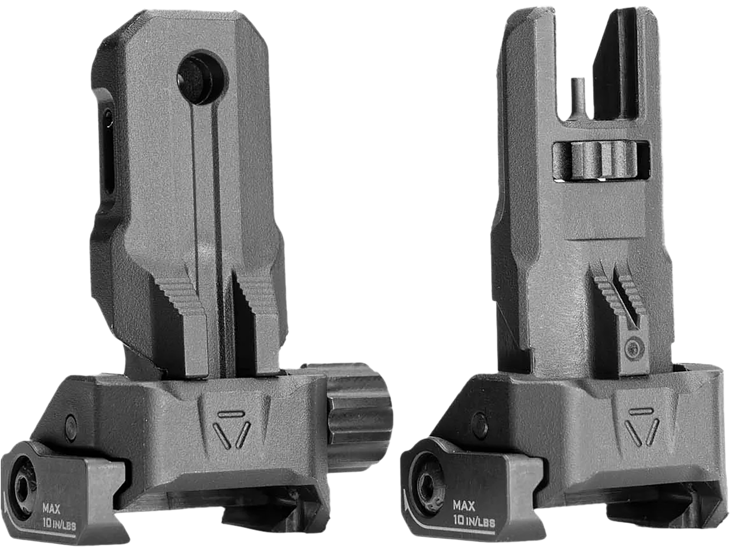 Strike Industries SPBUS Strike Polymer Folding Backup Sights for AR-15