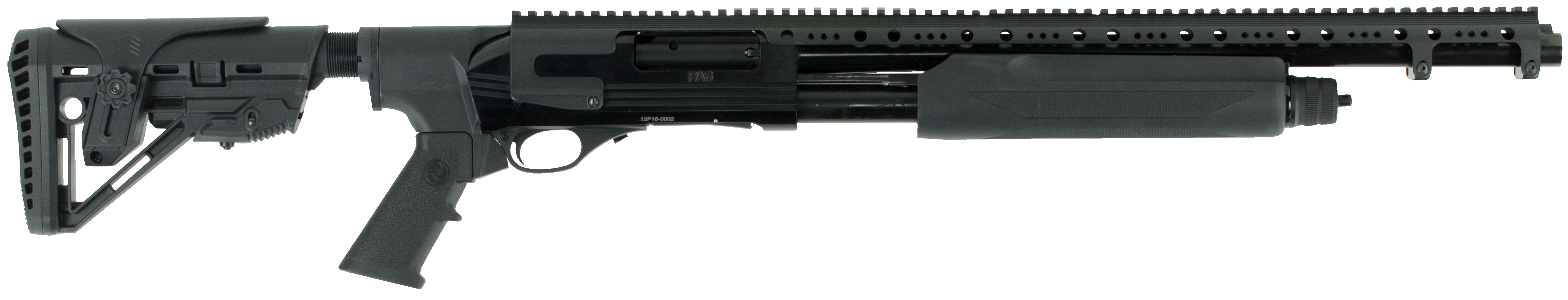 Hatfield PAS 12GA, 20in. Barrel, 4rd, Adj. Synth. stock - Black (USP12T)