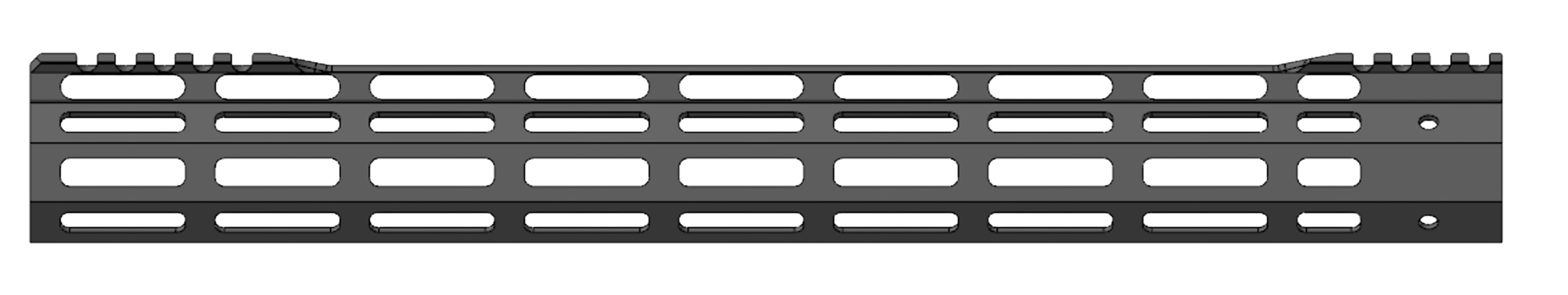 Bowden Tactical Air Rail MLOK 15 Comp Handguard Modular Lightweight
