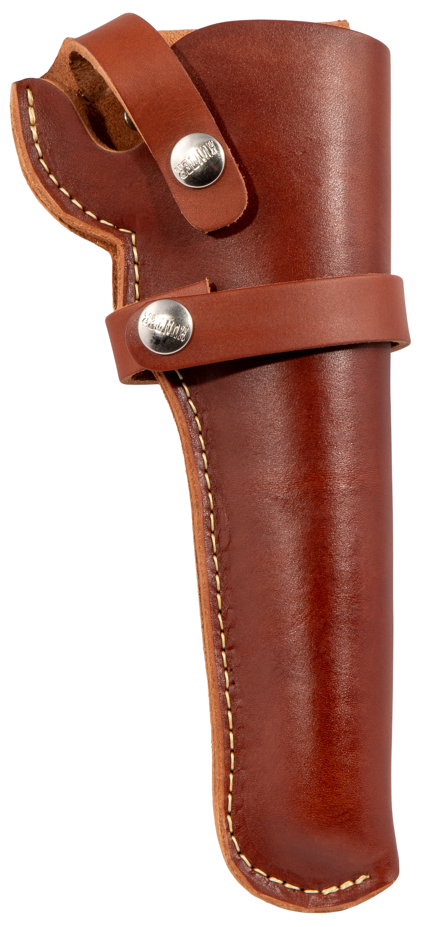 Hunter Company 110052 1100 Snapoff  OWB Size 52 Tan Leather Belt Loop Fits Heritage Rough Rider Fits 6.50" Barrel Right Hand