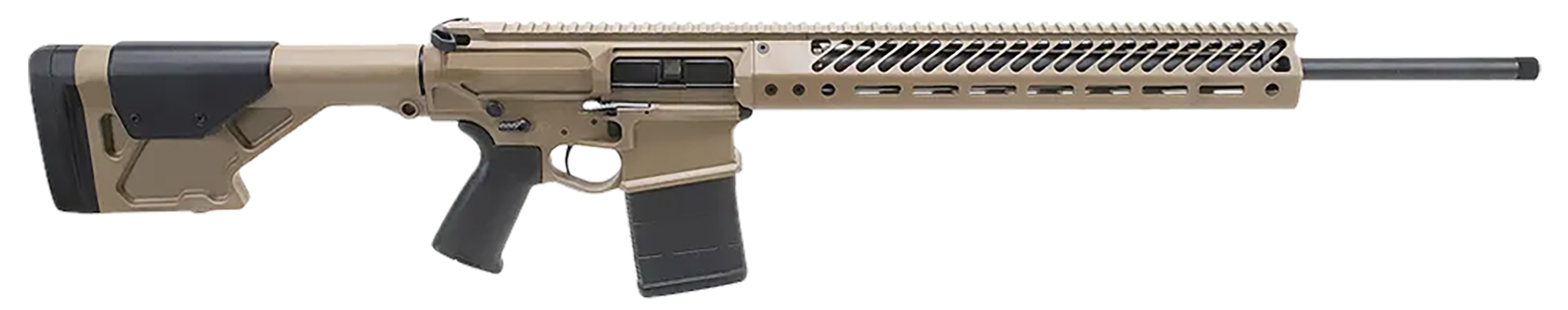 Seekins Precision 0011320011FDE SP10  6.5 Creedmoor 22" 20+1, FDE, ProComp 10x Stock, Black Magpul Grip, ATC Compensator