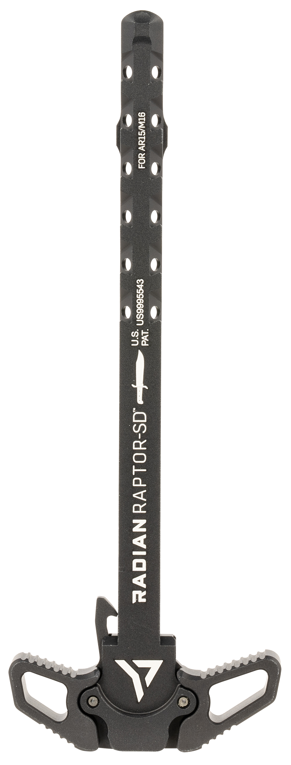 Radian Weapons Raptor SD Ambi Charging Handle Gas Ported Shaft 7075-T6 Aluminum