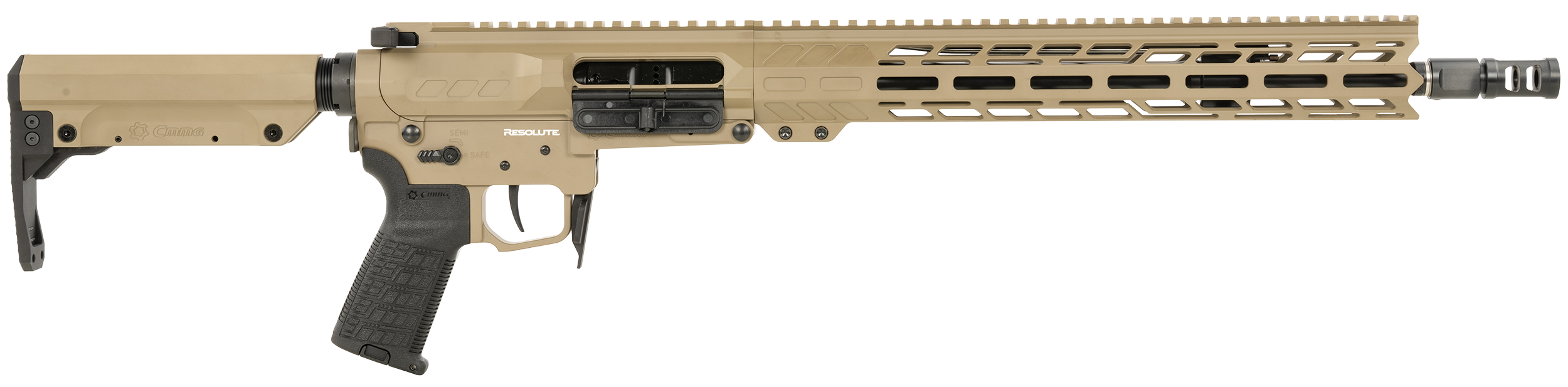CMMG Resolute MK47 7.62x39mm 14.3" 30 Rounds Coyote Tan Cerakote