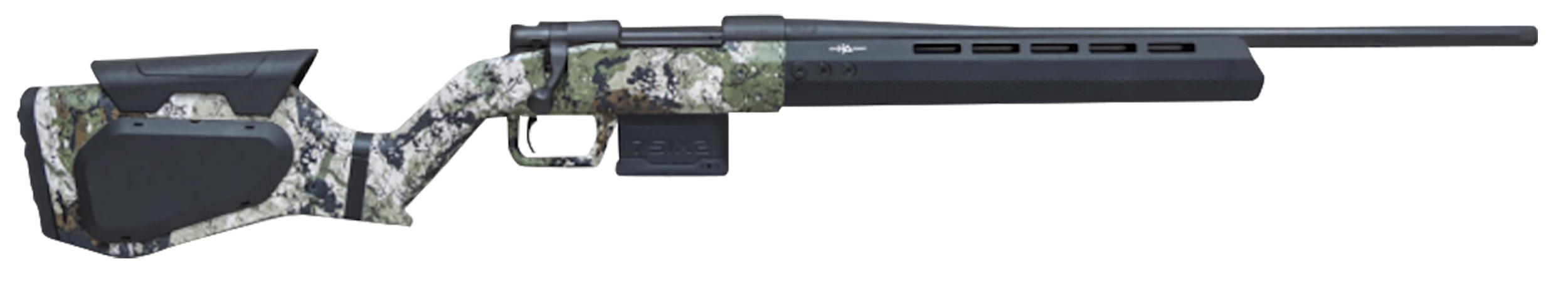 Howa HHERA65CCFXK7 Hera H7 6.5 Creedmoor 5+1 24" Black Heavy Threaded Barrel, M-LOK, XK7 Kings Camo w/Black Webbing Adjustable Synthetic Stock,