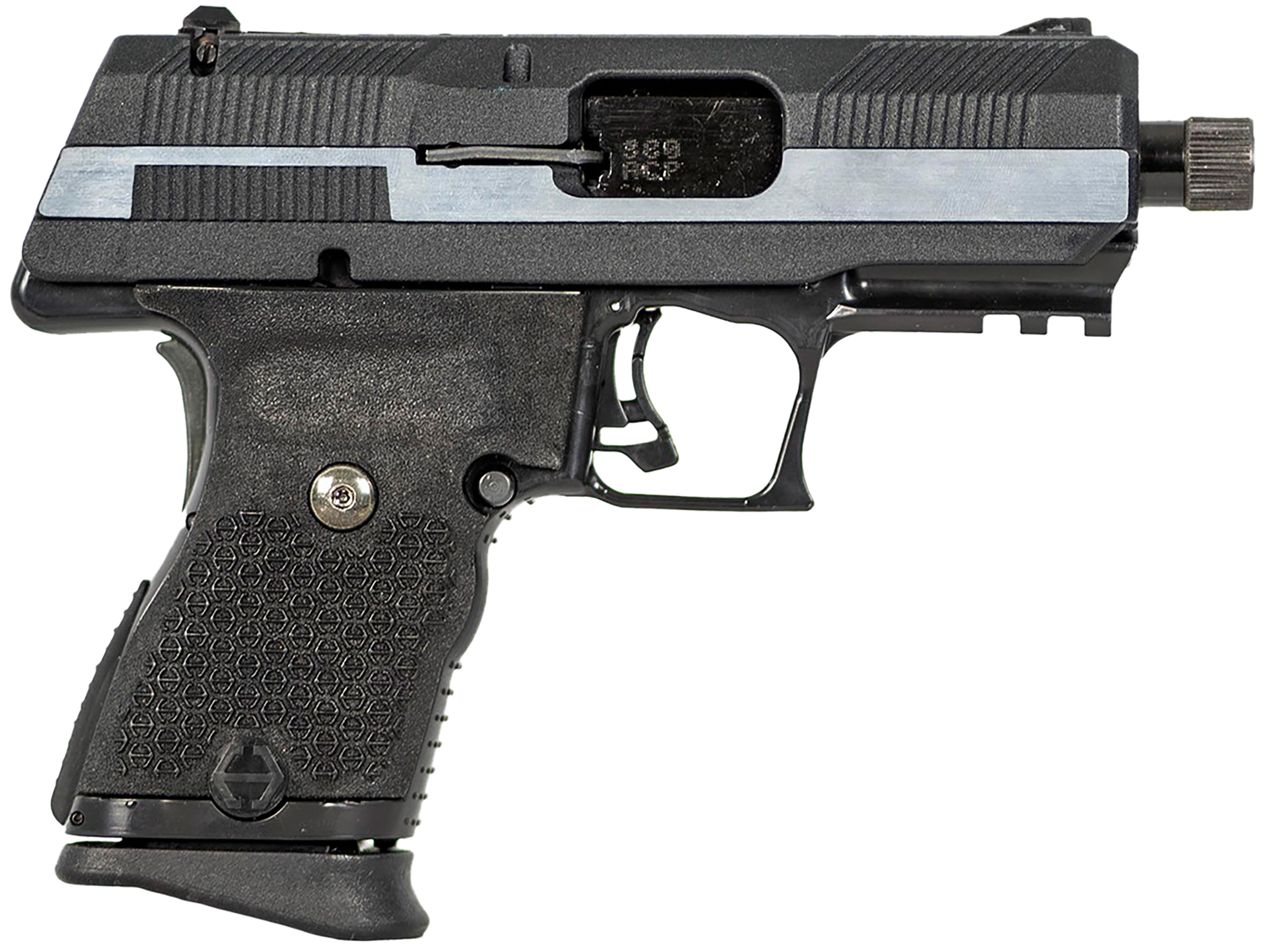 Hi-Point YC380CFRDCT 380 ACP 3.93" 10+1 Chrome Serrated Steel Slide