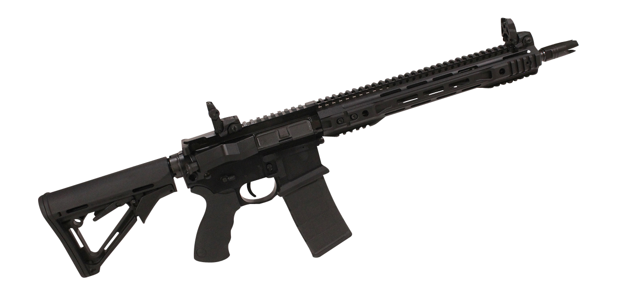 Franklin Armory 1241BLK M4 XTD 5.56x45mm NATO 16" 30+1 Black Hard Coat Anodized Salt Bath Nitride Adjustable Magpul CTR Stock Black Ergo Ambi SureGrip Grip