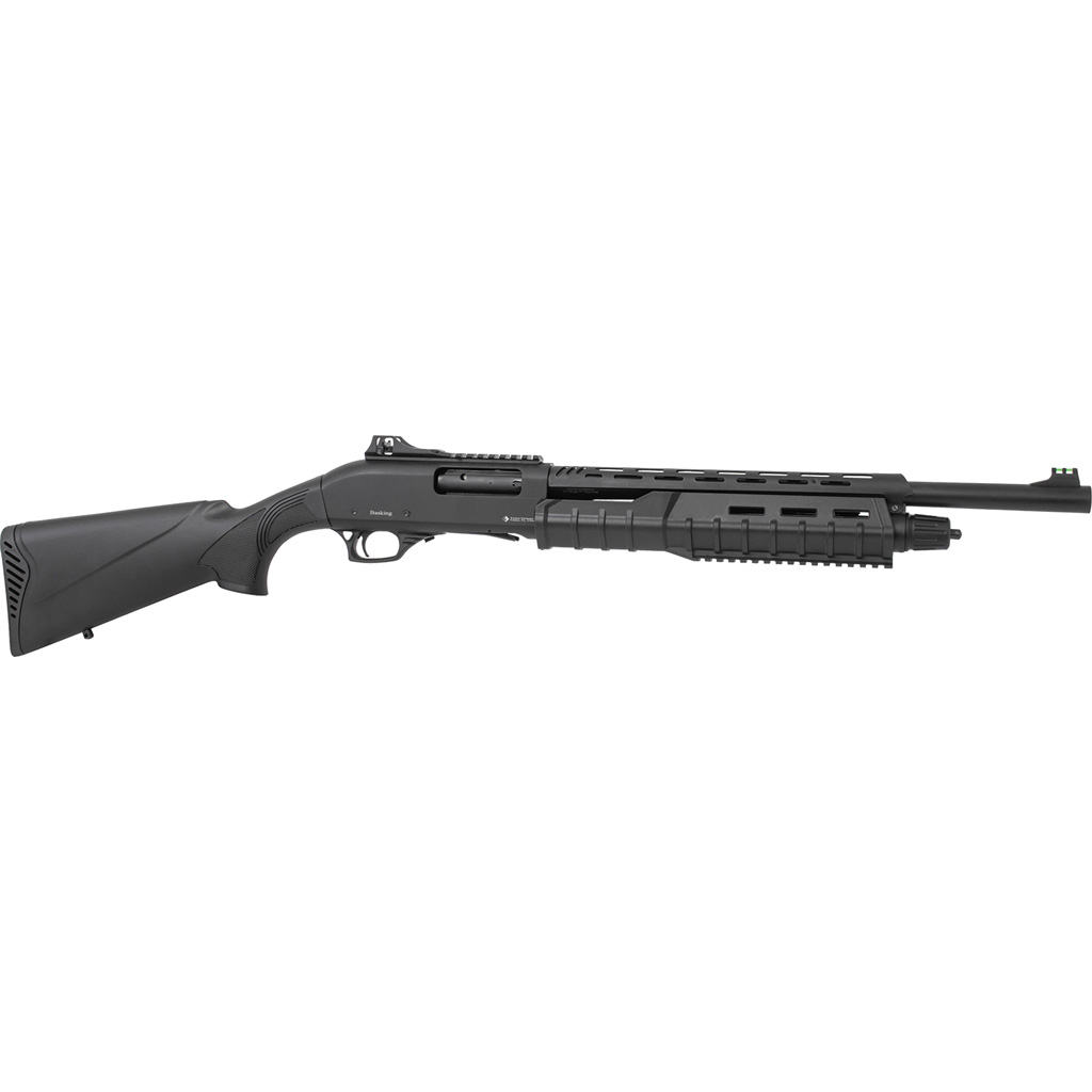 Fusion Firearms Liberty Basking 12GA, 18.5in. Barrel, 4rd - Black (LS-SK-12-18)