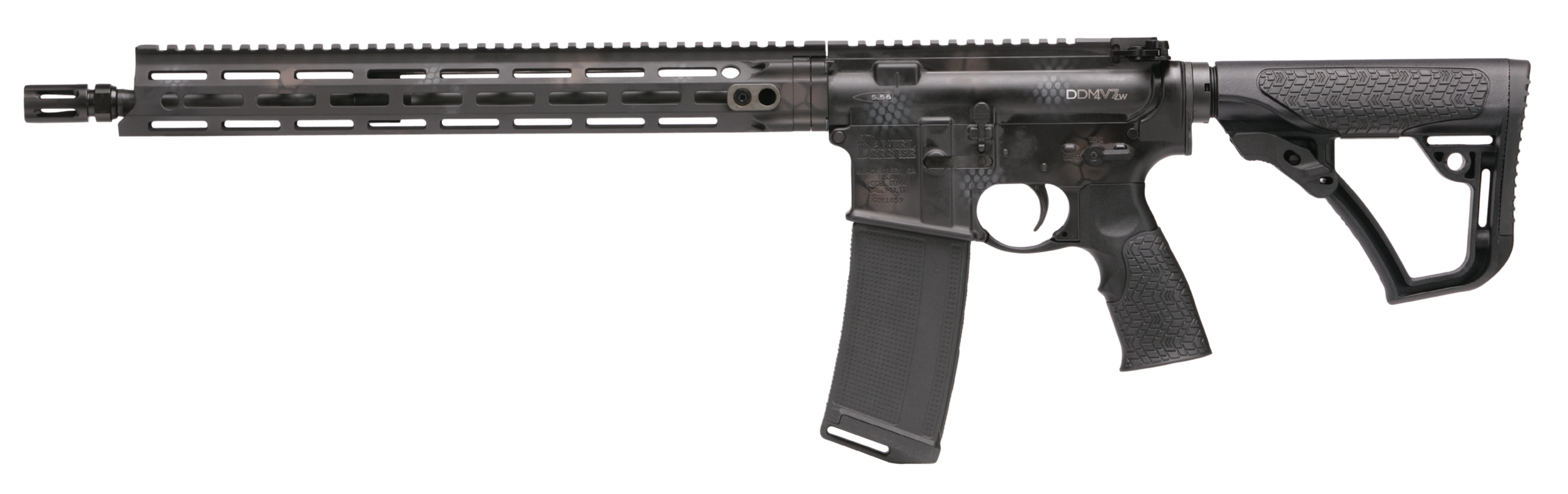 Daniel Defense Ddm4 V7 LW 5.56x45mm NATO 16in 30+1 Rattlecan Cerakote SoftTouch