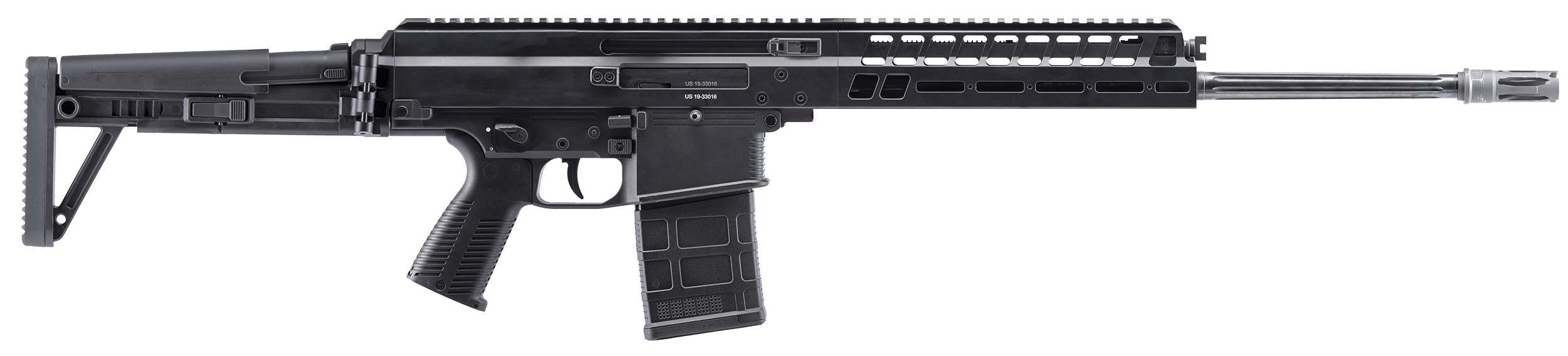 B&T ApC308 DMR 308 Winchester 18.9in 25rd Black Finish MBT Folding Stock