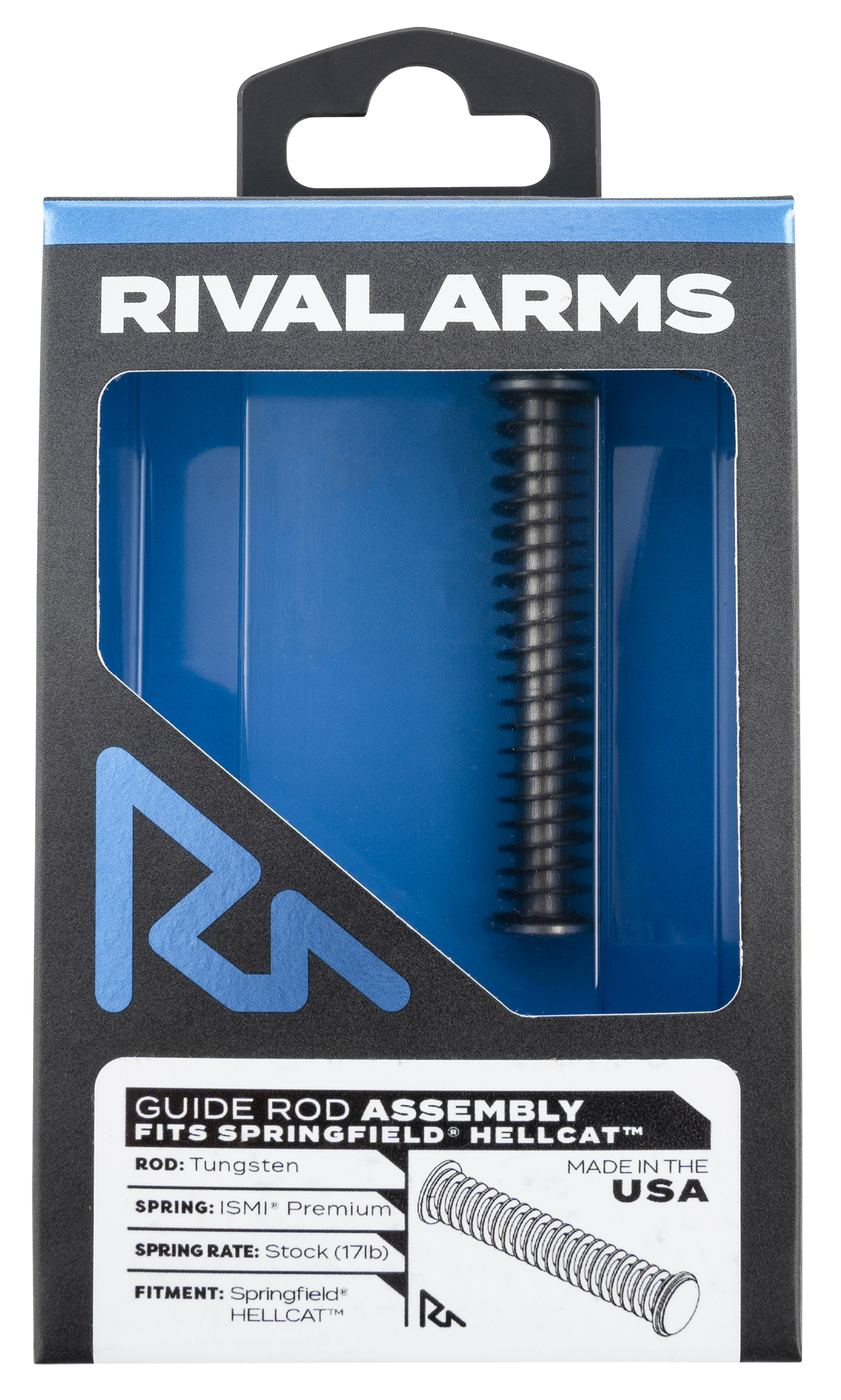 Rival Arms RARA50A201T Tungsten Guide Rod Springfield Hellcat