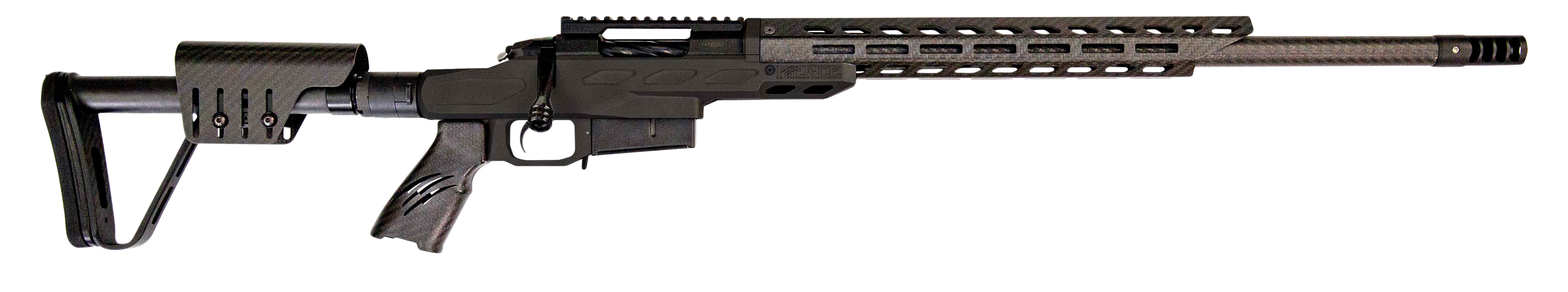Fierce Firearms FRE65CM20BL Reaper  6.5 Creedmoor 20" 4+1 Black Cerakote Rec Black Side Folding with Adjustable Comb Stock