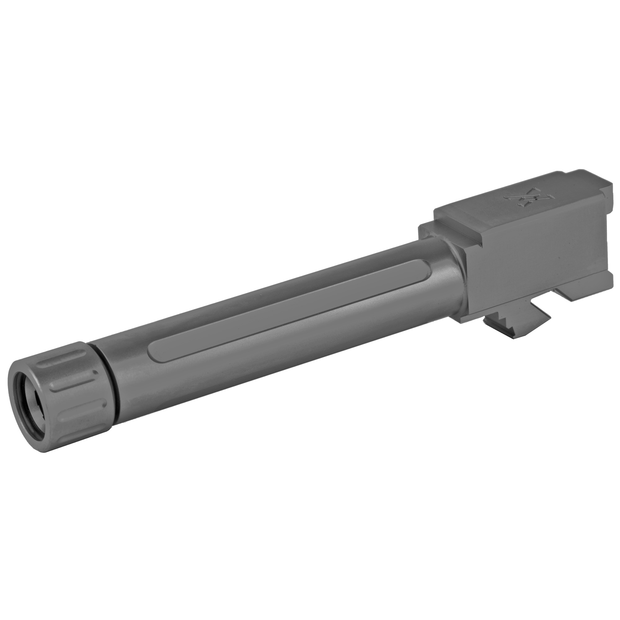 True Precision Glock 19 Threaded Barrel DLC Finish Fits Glock 19