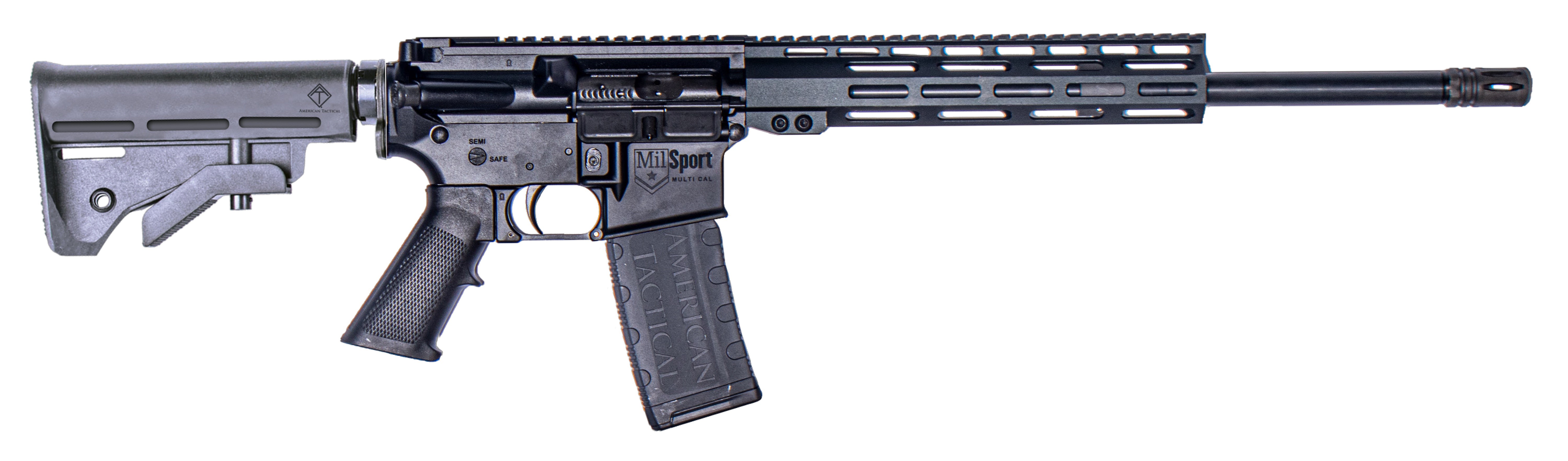 American Tactical Inc Milsport 223 Wylde 5.56x45mm NATO 16in 30rd Finish Black