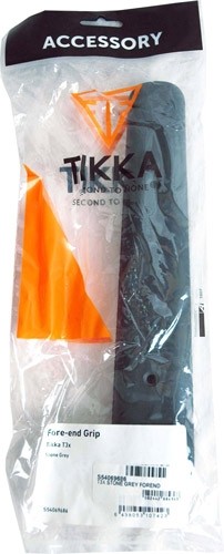 Tikka Foreend Slideon for T3x Beavertail Forend Gray Synthetic Stock
