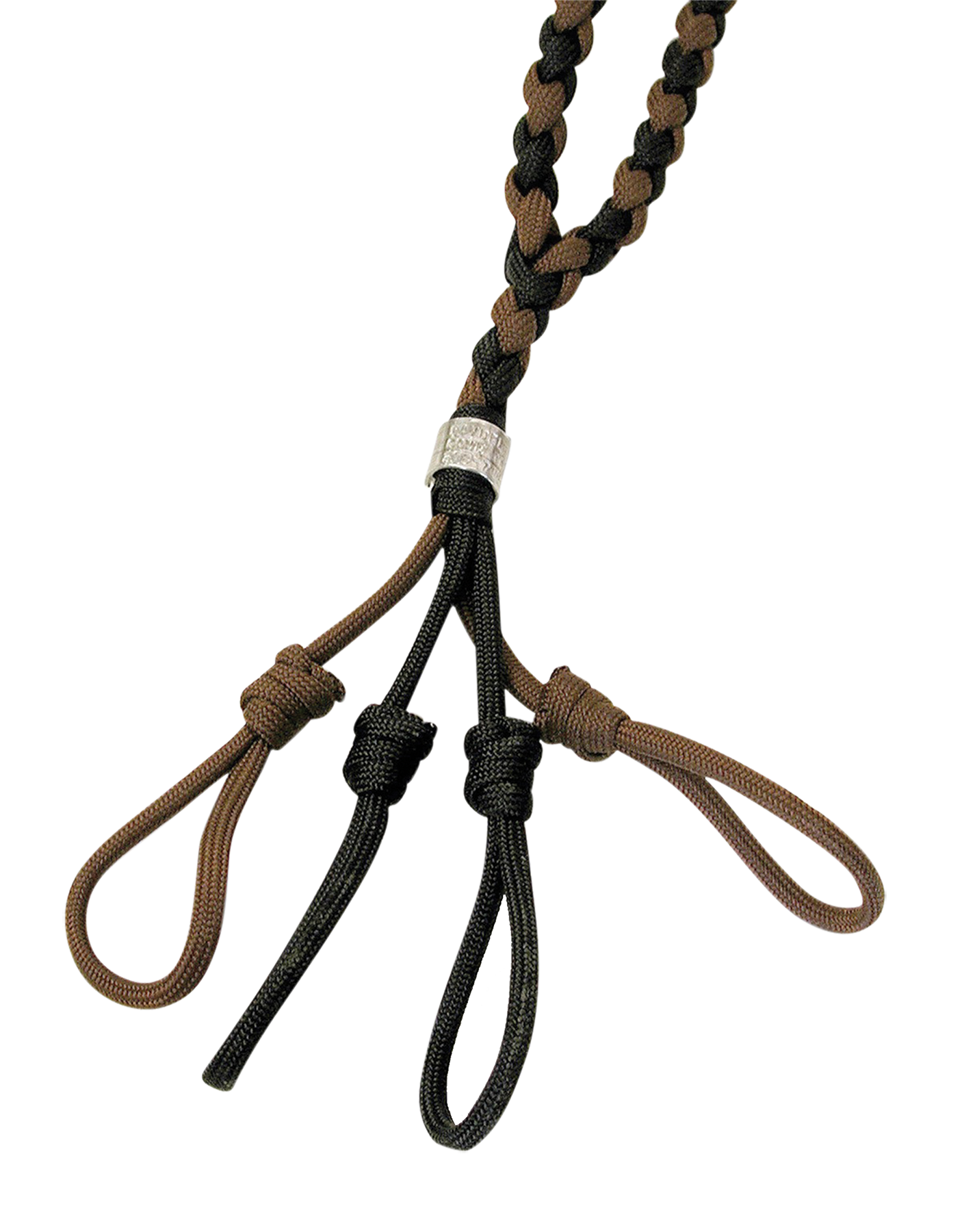 Haydel's Game Calls DL98 Deluxe  4 Call Lanyard, Camo Paracord