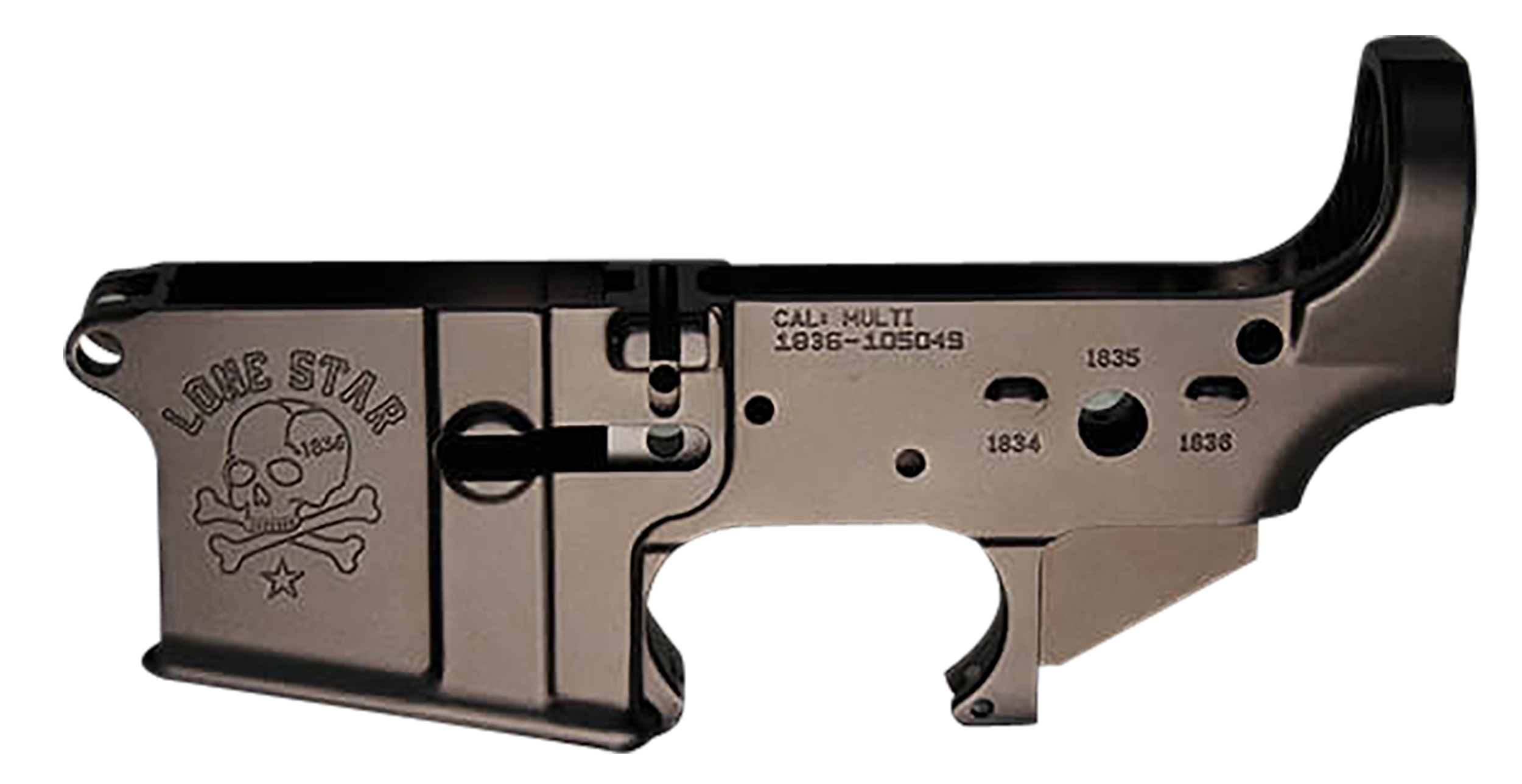 Sons of Liberty Gun Works Lonestar Multi Caliber Stripped Lower Receiver Anodized Aluminum