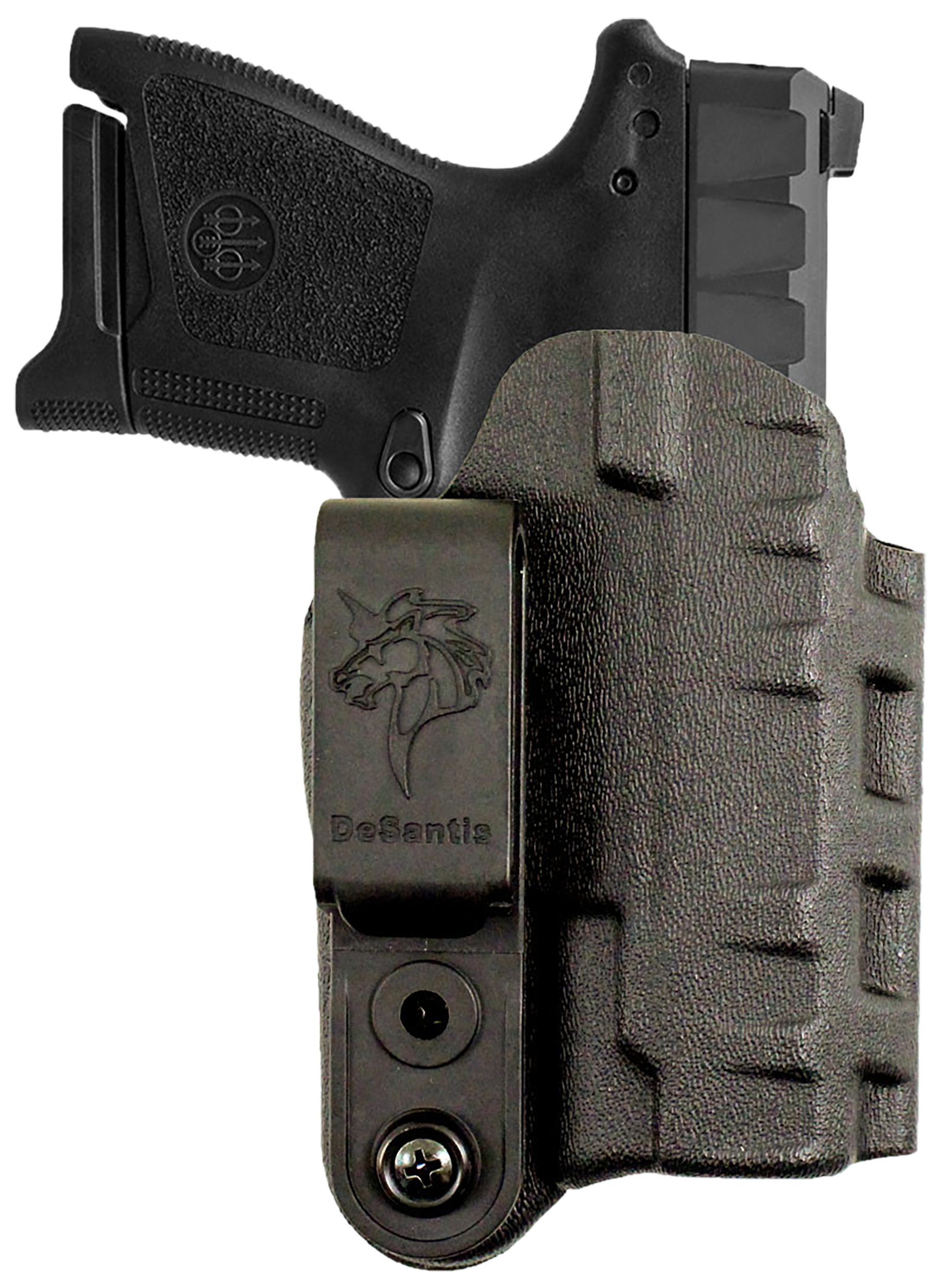 DeSantis Gunhide 137KJ1ZZ0 Slim-Tuk  IWB Black Kydex Belt Clip Fits Rost Martin RMIC Ambidextrous