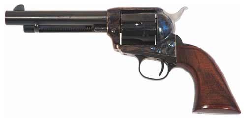Cimarron Evil Roy Sa 45 Colt 5.5in 6 Round Case Hardened Blue