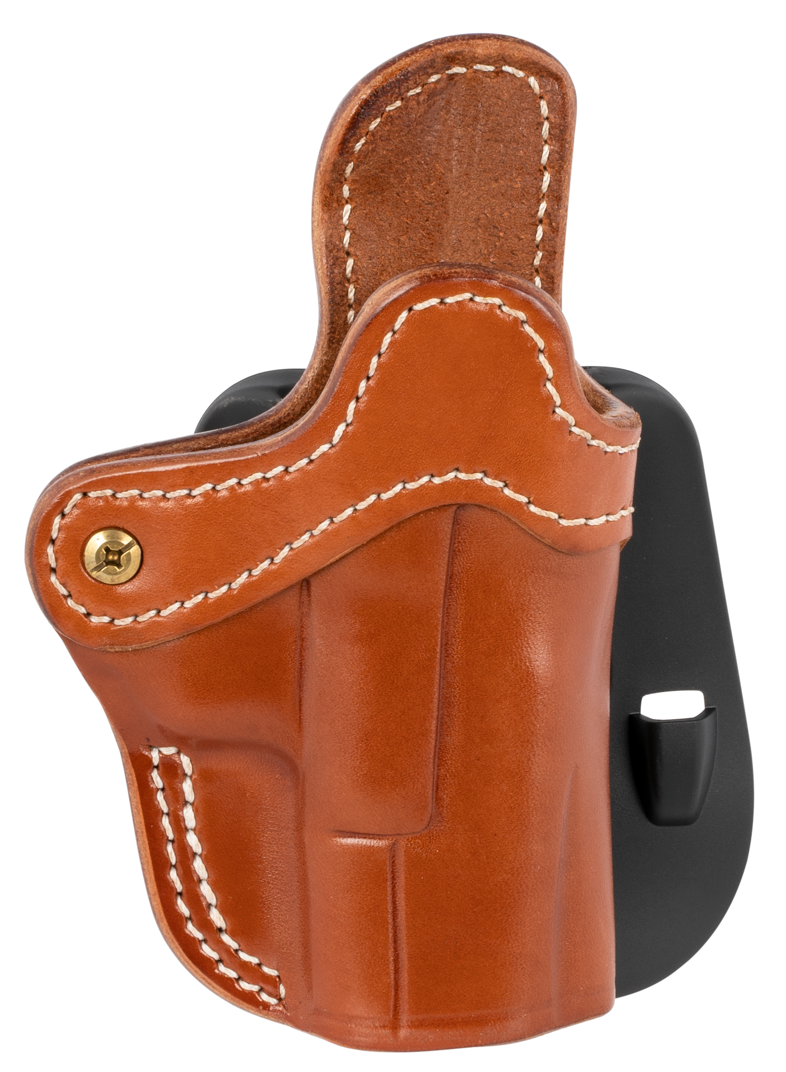 1791 Gunleather ORPDH21CBRR BH2.1 Optic Ready OWB Size 2.1 Classic Brown Leather Paddle Compatible w/Glock 17/S&W M&P Shield/Springfield XD Right Hand
