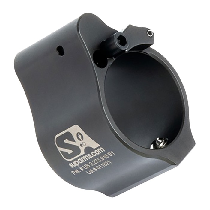 Superlative Arms Ar-15 Solid Adjustable Gas Block .875 Stainless Steel