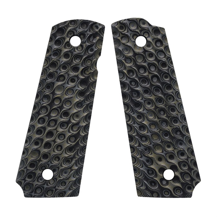VZ Grips Hydra Preditor Green Burl G-10 for 1911 Government