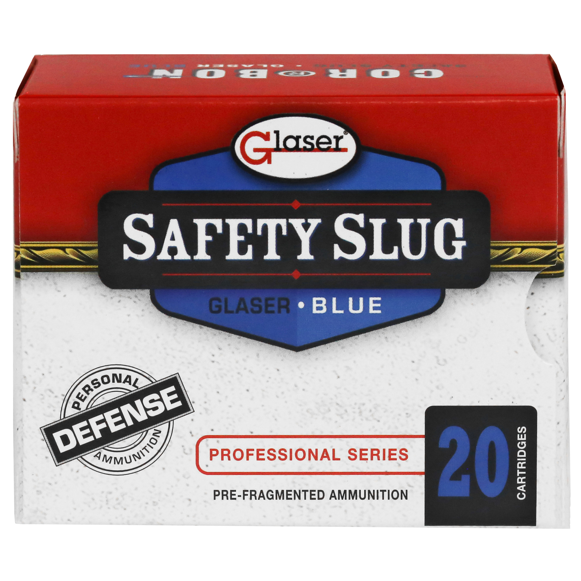 GLASER BLUE 357MAG 80GR 20 Rounds