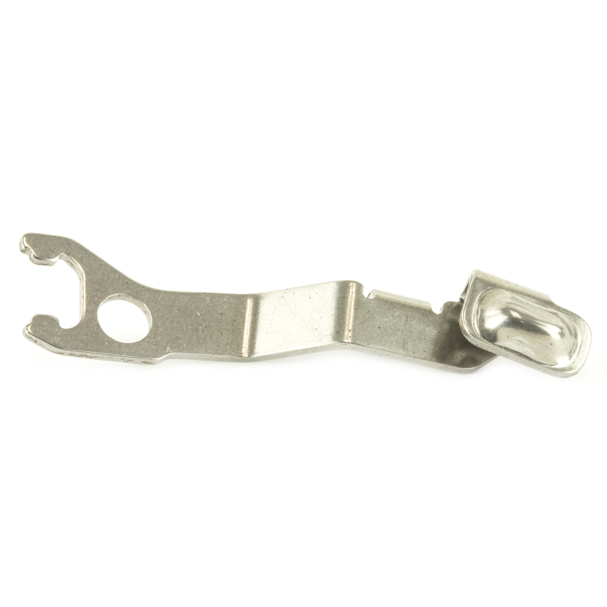 Ghost Inc Stainless Slide Stop Forward Extended for Glock 42 43 Silver