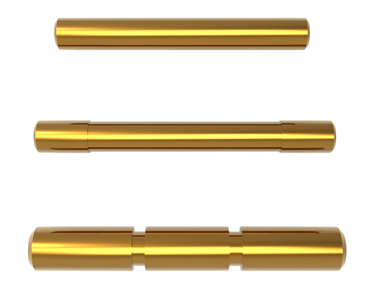 Cross Armory 3 Pin Set Gold Finish for Glock Gen1-3