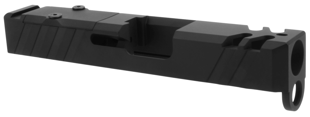 TacFire Replacement Slide Glock 26 Gen3 9mm Graphite Black Cerakote Optics Cut