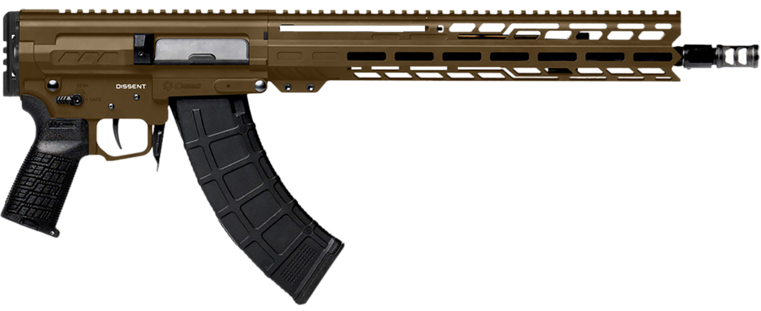 CMMG Dissent MK47 7.62x39mm 14.3 Inch Barrel 30 Rounds MBRZ