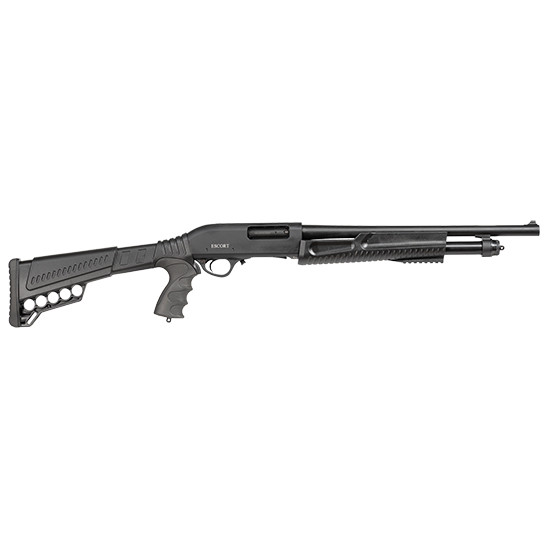 Escort Shotguns Slugger Tactical 12GA, 18in. Barrel, 5rd - Black (HEST12180001)
