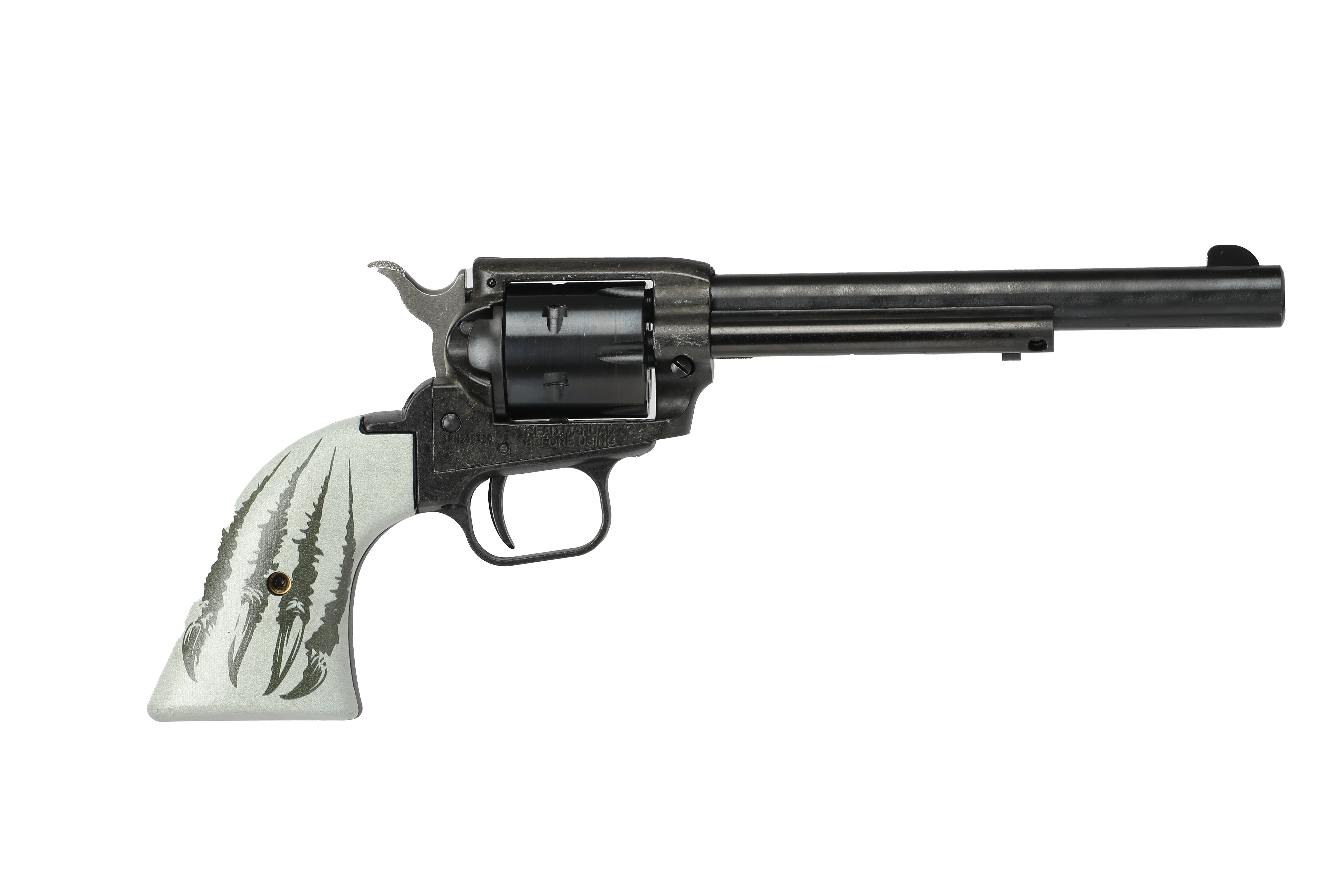 Heritage Rough Rider Small Bore, 22 Long Rifle, 6.5 inch, 6 Round, Blue Bear Claw