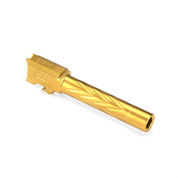 Ed Brown S&W M&P 2.0 9mm 4.25in Non Threaded Barrel Gold Finish