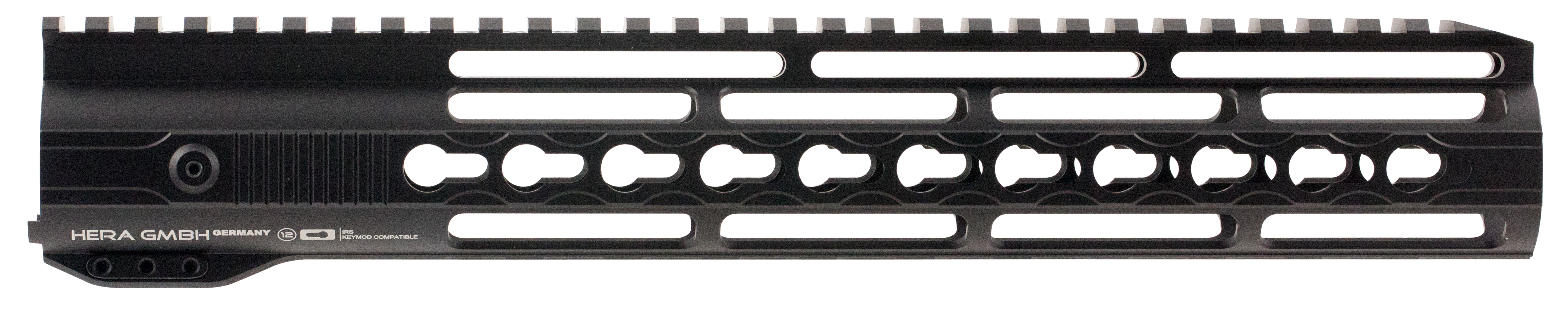 Hera Arms IRS 12in Keymod Aluminum Handguard For AR15 M4 Anodized