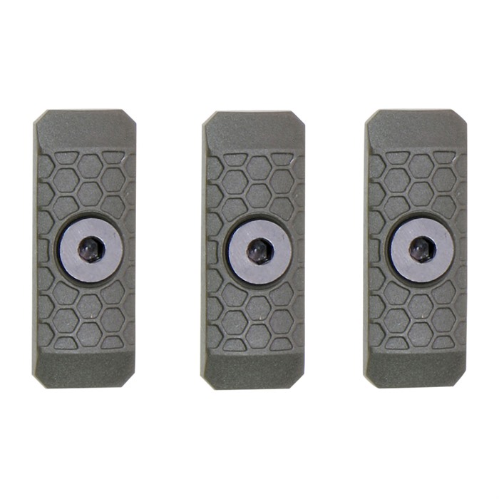 Slate Black Industries Slate Grip Mini Panels 1-Slot OD Green AR-15 M-LOK