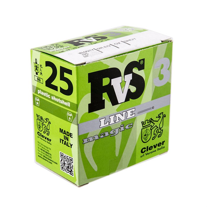 MIRAGE RVS MAGIC 12GA 1OZ. 2 3/4DR. 7.5, 1200FPS, 16MM BRASS