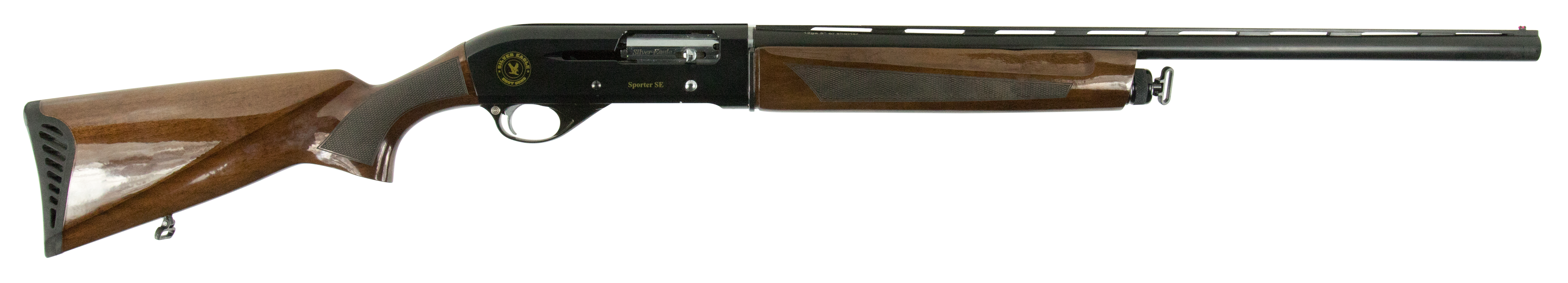 TR Imports Silver Eagle Sporter 12GA, 26in. Barrel, 4rd, Turkish Walnut Stock & Forend - Black (SPTR26)