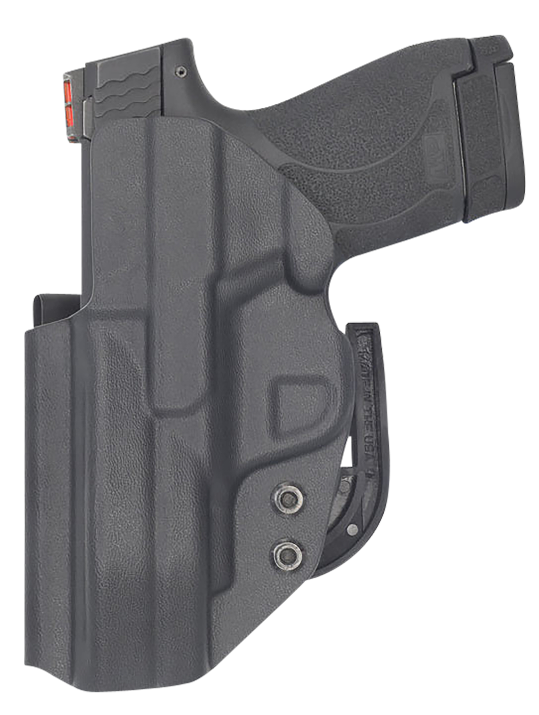 C&G Holsters 0526100 Covert  IWB Black Kydex Belt Clip Fits S&W Shield 9/40