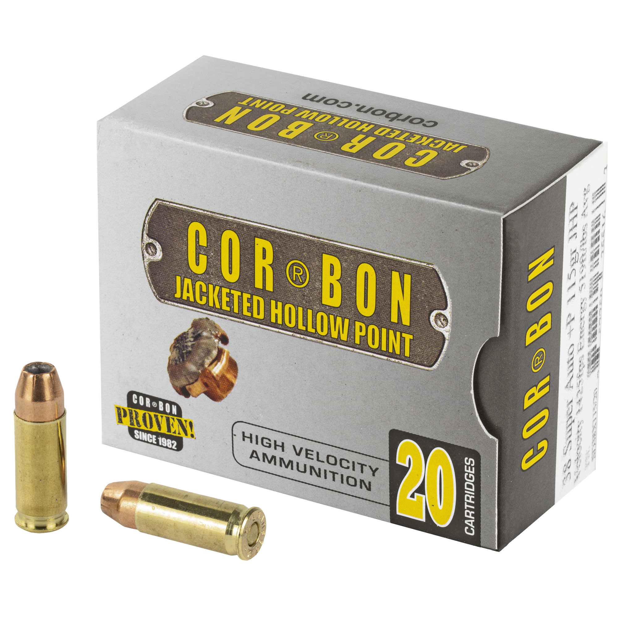 CORBON 38SUPER+P 115GR JHP 20 Rounds