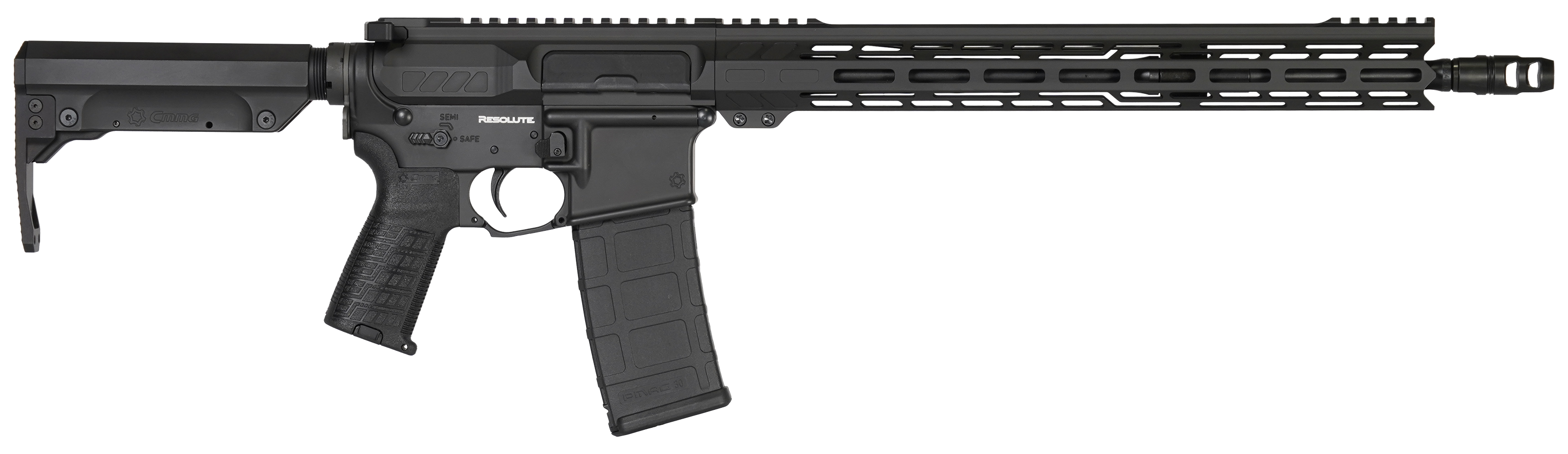 CMMG Resolute MK4 5.56 NATO 16.10 Inch 30 Rounds Cerakote Nitride