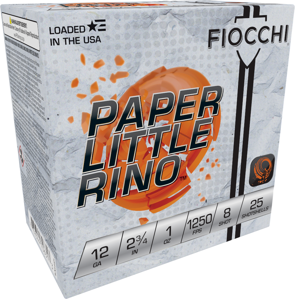 Fiocchi Little Rino Extrema 12 Gauge Lead Shot 1 oz 8 Shot 25 Rounds