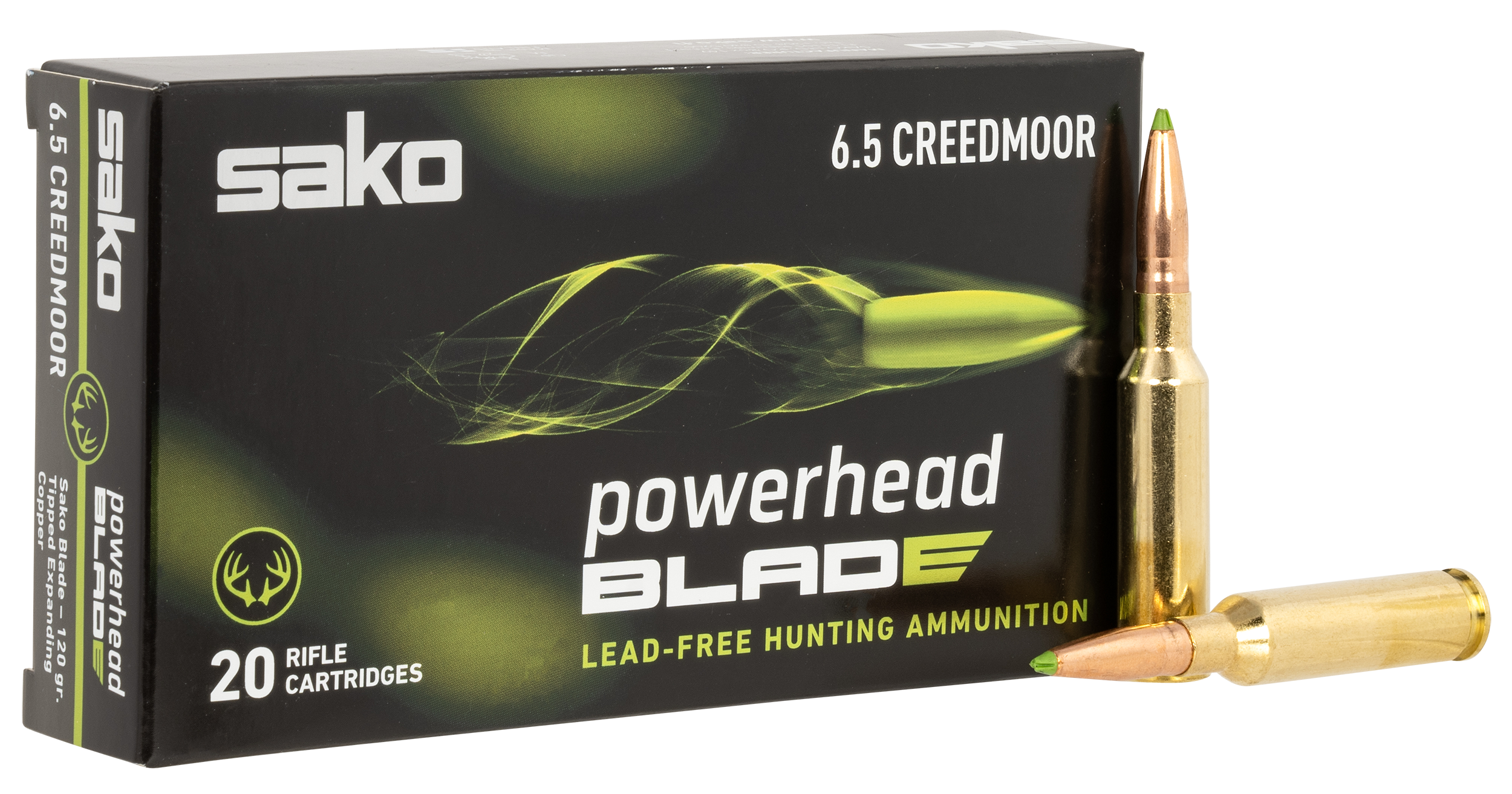 SAKO (TIKKA) PowerHead Blade 6.5Creedmoor 120gr 20 Rounds