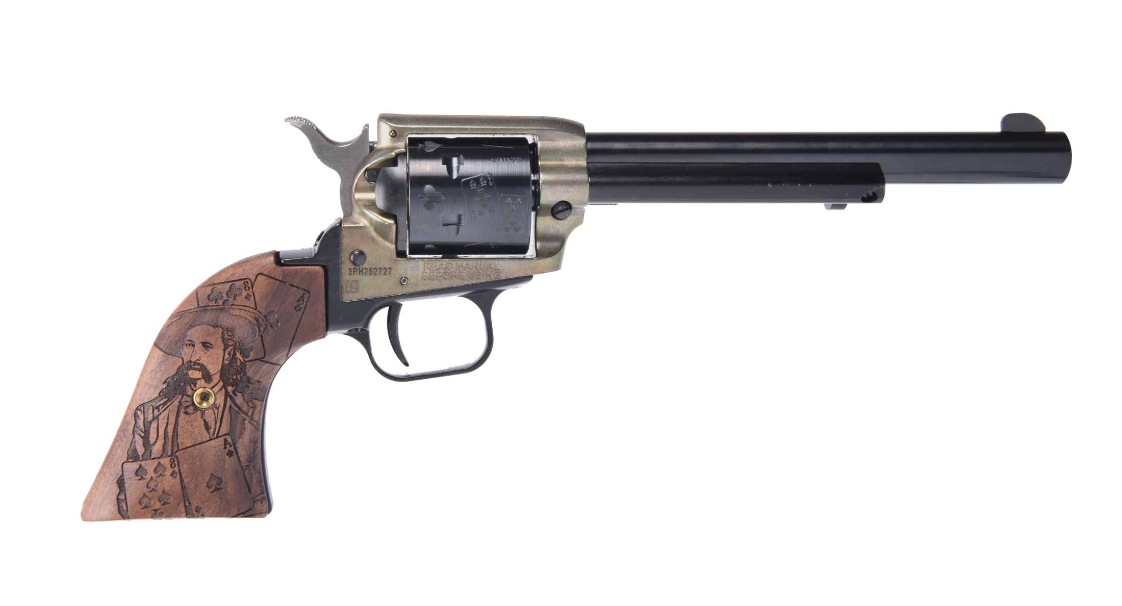 Heritage Manufacturing Rough Rider Western 22 Lr/22 Wmr 6.5 in 6 rd Cocobolo