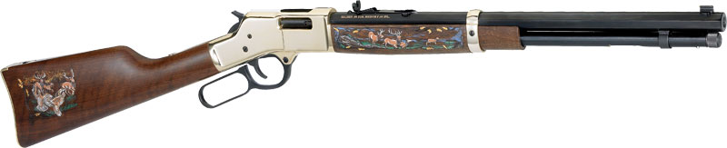 Henry Big Boy Wildlife Edition Lever Action Rifle .44 Magnum 20 Inch 6 Rounds Steel